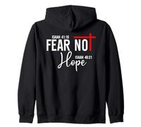 Isaiah 40:10 Not Fear Hope Isaiah 40:31 God Faith Over Fear Sweat à Capuche