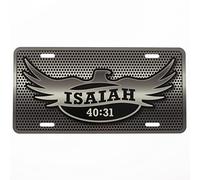 Isaiah 40:31 12 x 6 inch Metal License Plate