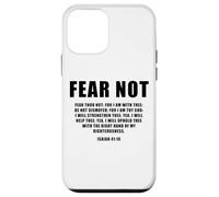 Isaiah 41:10 Fear Not Bible Promise of Protection & Blessing Coque pour iPhone 12 Mini