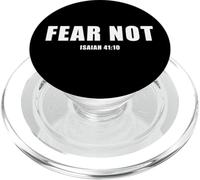 Isaiah 41:10 Fear Not Bible Promise of Protection & Blessing PopSockets PopGrip pour MagSafe