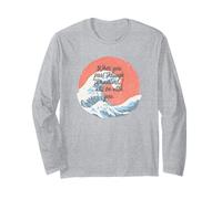 Isaiah 43 2 Verset biblique océan Vintage Foi chrétienne Manche Longue