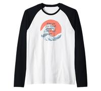 Isaiah 43 2 Verset biblique océan Vintage Foi chrétienne Manche Raglan