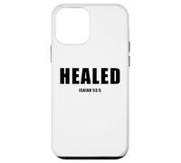 Isaiah 53:5 Bible Verse Promise of Healing and Health Faith Coque pour iPhone 12 Mini