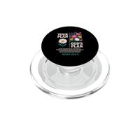 Isaiah 55 8 9 Verse de la Bible Dieu Plan Christ Religieux Floral PopSockets PopGrip pour MagSafe