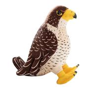 ISAKEN Aigle Animaux Doux Peluche, Animal de Mouchoir Aigle Mignon Jouet Doux Enfant en Peluche Aigle Jouet en Peluche Oreiller à Embrasser pour Noël Anniversaire Halloween