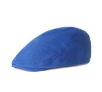 ISAKEN Casquette Homme, Chapeau de Journal,Casquette Plate Réglable Coton, Casquette Béret Homme pour Un Usage Quotidien, Les Vacances et Les Activités