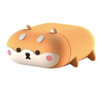 ISAKEN Mignon Shiba Inu Étui pour écouteurs,Résistante aux Chocs avec Mousqueton,Coque en Silicone Souple 3D,Compatible pour Airpods Pro 2 2022