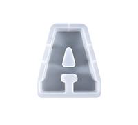 ISAKEN Moule en Silicone en Forme d'alphabet, Moule Alphabet Cake Gabarit Lettre Silicone Moule, Moule en Silicone Lettre Moule à Lettre en Silicone 3D Fait Main Moules Lettre DIY Artisanat