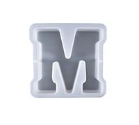 ISAKEN Moule en Silicone en Forme d'alphabet, Moule Alphabet Cake Gabarit Lettre Silicone Moule, Moule en Silicone Lettre Moule à Lettre en Silicone 3D Fait Main Moules Lettre DIY Artisanat