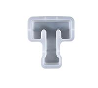 ISAKEN Moule en Silicone en Forme d'alphabet, Moule Alphabet Cake Gabarit Lettre Silicone Moule, Moule en Silicone Lettre Moule à Lettre en Silicone 3D Fait Main Moules Lettre DIY Artisanat