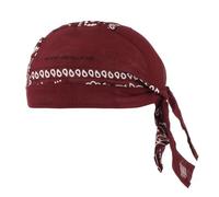ISAKEN Turban Unisexe à Longue Queue,Turban Musulman,Quotidienne Plusieurs Couleurs Couvre-Chef, Costume de Pirate d'halloween, Casquette Bandana pour Femmes Hommes