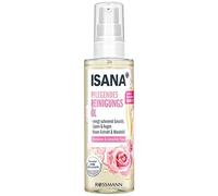 ISANA Huile nettoyante nourrissante pour le visage, les lèvres et les yeux - Pour peaux sèches et sensibles - 100 ml