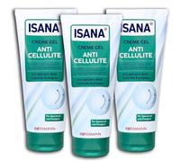 ISANA Lot de 3 pots de crème anti-cellulite 2 x 200 ml