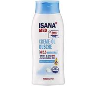 ISANA MED Crème de douche - pH 5,5 - Sans savon ni alcalin - Avec huiles précieuses - Pour peaux très sèches - 250 ml