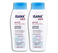 ISANA MED Lot de 2 baumes pour le corps pH 5,5 2 x 250 ml
