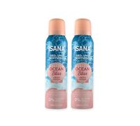 Isana Ocean Bliss Lot de 2 déodorants et déodorants en spray sans aluminium Fraîcheur de noix de coco et sel de mer Édition limitée 2 x 150 ml