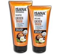 Isana Professional Ensemble shampoing bouclés 220 ml + après-shampoing 200 ml