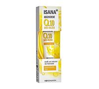 Isana Q10 Crème contour des yeux 15 ml pour peau exigeante, Q10, & Corn eosti Redecker DS, réduit les rides