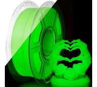 iSANMATE PETG Vert Glow in the Dark Filament 1,75 mm, Filament à Haute Résistance Luminescent pour Imprimante 3D, 1KG Précision Dimensionnelle +/- 0,03 mm