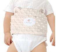 ISANPAN Soulagement des coliques et des gaz pour bébé - Enveloppe chauffante à base de graines de cassia, ceinture d'emmaillotage pour bébé soulage et apaise les gaz, les ballonnements et les maux