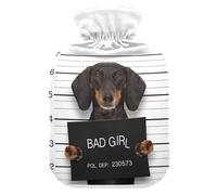 ISAOA Bouillotte drôle chien teckel, S