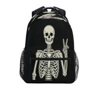 ISAOA Sac à dos d'école, cartable de voyage, squelette humain, posture pour adolescents, filles, garçons