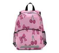 ISAOA Sac à dos pour enfant - Mini sac à dos mignon en soie papillon couleur poudre pour bébé fille garçon