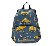 ISAOA Sac à dos pour enfant - Mini sac jaune - Panneau d'avertissement pour bébé fille et garçon