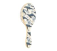 ISAOA Wet Brush Brosse à cheveux démêlante - Tous types de cheveux - Poils doux qui glissent à travers les nœuds avec facilité - Baleines à bosse sous-marine pour cheveux secs et mouillés