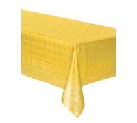 ISAP FRANCE Nappe en Rouleau Papier damassé Jaune 6 m