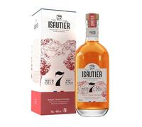 ISAUTIER- Isautier 7 ans - Rhum de mélasse - 40% Alcool - Origine: France/La réunion - Notes d'épices et de fruits - Vieilli en fût de chêne français - 70 cl