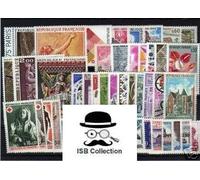 ISB Collection 1973 France année complète Neufs Déclinaison Année Complète Timbres Neufs