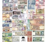 ISB COLLECTION Tous Pays Assortiment Billets de Banque Déclinaison 25 Billets Différents