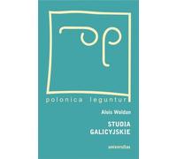 ISBN Études galiciennes, polonais, couverture de brochure, 316 page(s)