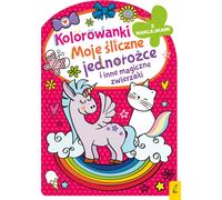 ISBN Livres à colorier avec autocollants Mes jolies licornes et autres animaux magiques, polonais, couverture de brochure, 48 pages(s)