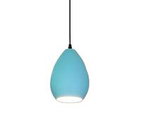 ISCBAFYX Abat-Jour de en Fer forgé coloré, plafonnier d'éclairage de Style créatif, plafonnier à tête Unique à vis E27, Lampe à Suspension de Porche de Salle à Manger de Chambre à Coucher