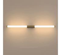 ISCBAFYX Applique Murale, Appliques murales, lumière de Miroir LED Lampe de Miroir de courtoisie luminaire de Salle de Bain linéaire, raccord d'éclairage Mural d'affichage de Maquillage 6000K,