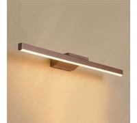 ISCBAFYX Applique Murale de vanité au Fini Marron, éclairage Avant de Miroir de Salle de Bain à LED, luminaire Mural pour Armoire à Miroir, Dressing, éclairage de Cadre Photo pour Salle de Bain (Mode