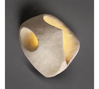 ISCBAFYX Applique Murale en Ciment pour décoration d'intérieur, pour Chambre à Coucher, luminaire Mural Vintage avec Abat-Jour en béton, Lampes murales de Chevet, Salon, Couloir, Prise G4