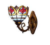 ISCBAFYX Appliques Appliques Applique LED Appliques Vitrail Couloir Lumière Miroir Lampe Avant E26 Galerie Appliques Murales Passage 8"-B(B)