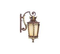 ISCBAFYX Appliques Appliques Applique Rétro Cour Couloir Balcon Porche E27 Lanterne en Verre Applique Murale Éclairage Étanche Industriel Rétro Appliques Murales Décoration Extérieure Aluminium Cour