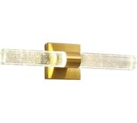 ISCBAFYX Appliques murales 14W LED Applique Murale Cristal Nordique avec luminaire Mural en Cristal pour Salle de Bain vanité Chambre Salon