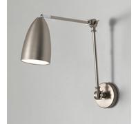 ISCBAFYX Appliques murales Applique Murale à Bras oscillant Industriel Lampe de Lecture Support Mural Brossé Vintage Applique Murale Noir Ferme Antique ()