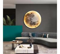 ISCBAFYX Appliques murales, Applique Murale de Salon, lumière intérieure à intensité Variable avec contrôle éclairage Filaire 3000K-6000K,60CM