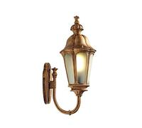 ISCBAFYX Appliques murales Appliques murales adaptées aux Cours, Villas, Parcs, Places, luminaires de Porche étanches pour Lampe résidentielle de Garage, Lanterne Murale extérieure avec capteur du