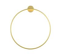 ISCBAFYX Appliques murales Appliques murales Cercle LED Appliques murales Minimalisme Applique Murale Ronde Anneau en Aluminium Applique Murale pour Chambre à Coucher Restaurant Salon Fond