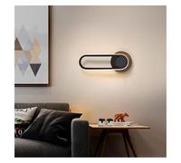 ISCBAFYX Appliques murales Appliques murales d'intérieur rotatives à LED Lampe de Lecture de Chevet de Chambre à Coucher Applique Murale en Acrylique Spots muraux d'art en Fer,