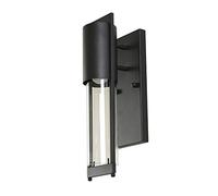 ISCBAFYX Appliques murales Appliques murales extérieures Lanterne Murale de Patio Luminaire extérieur LED Appliques murales extérieures Éclairage d'applique Murale extérieure avec Verre, Lampe