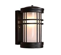 ISCBAFYX Appliques murales extérieures imperméables en métal Rouille en Aluminium, lumières de, terrasse de, Patio, terrasse, Applique Murale extérieure