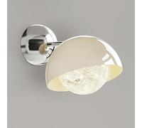 ISCBAFYX Appliques murales LED Murale lumière Lune Acrylique Ombre crème métal Applique Murale 8W décor intérieur en Forme de Bourgeon français Vintage Chambre (Loup Gris)